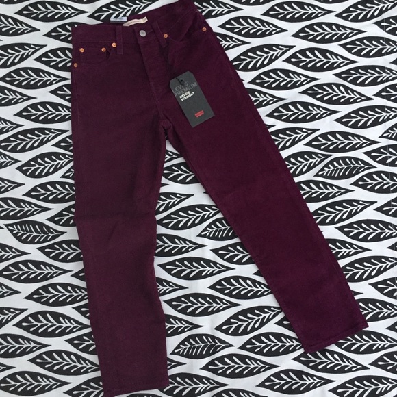 ☮️ High Rise Corduroy Vintage Wedgie Fit Levi’s - Picture 3 of 8